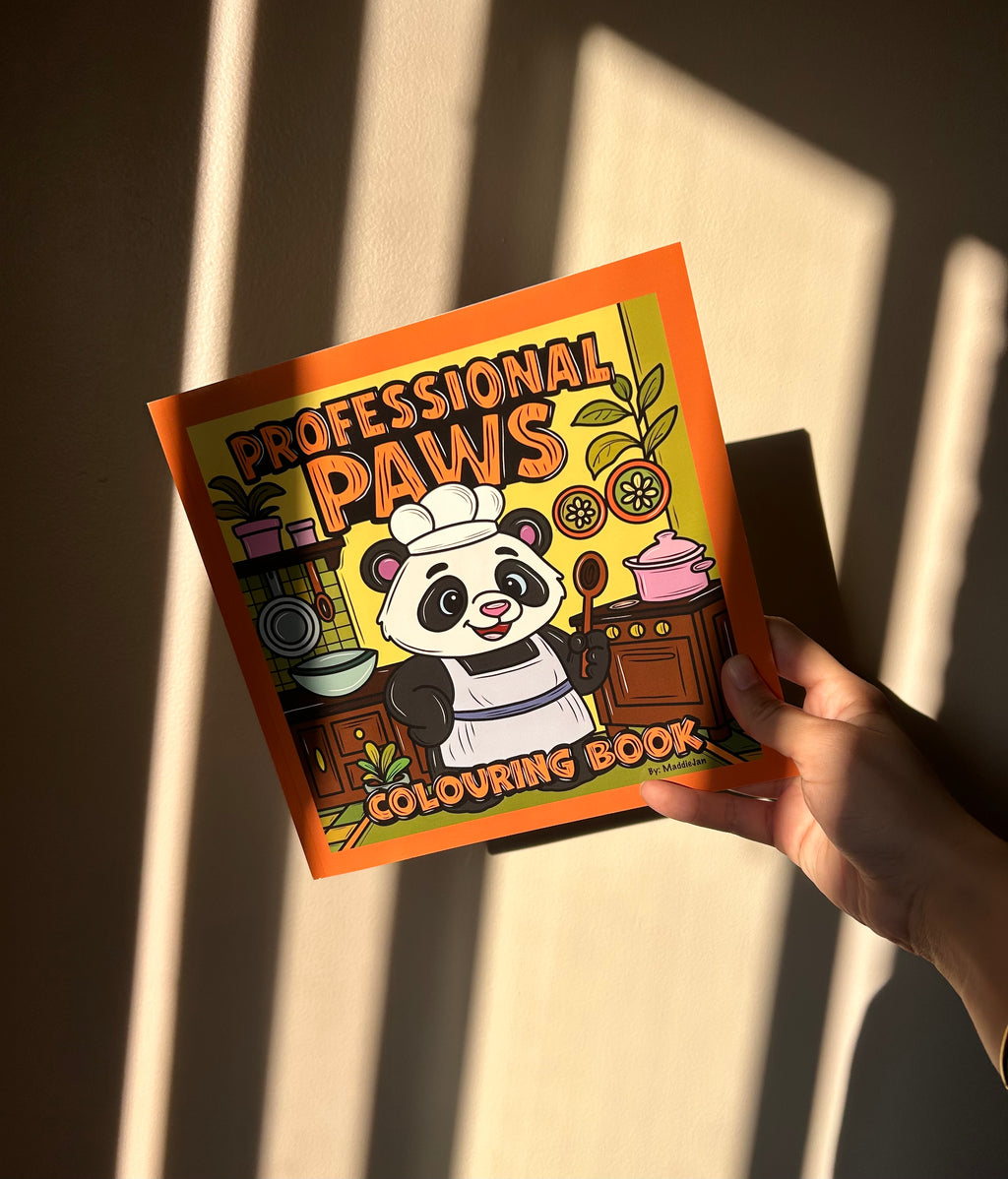 Professional Paws Colouring Book
