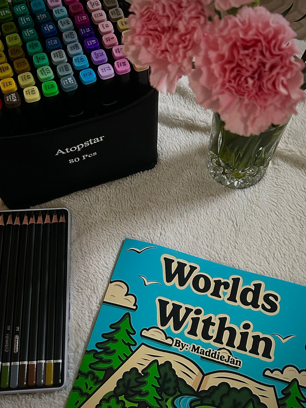 Worlds Within Colouring Book